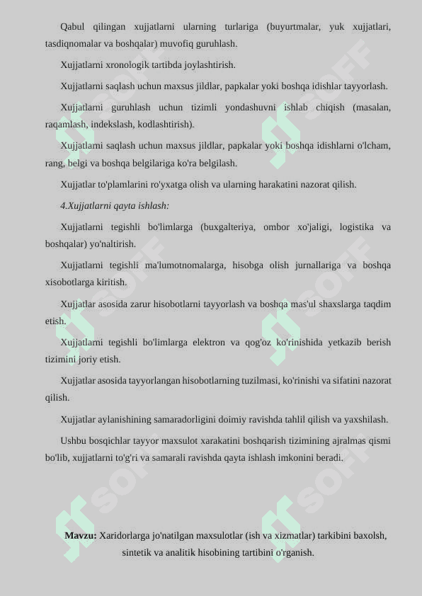 Ustav kapitali auditining xususiyatlari. 6