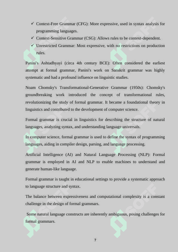 THE SYNTACTIC STRUCTURE OF NATURAL LANGUAGE 7