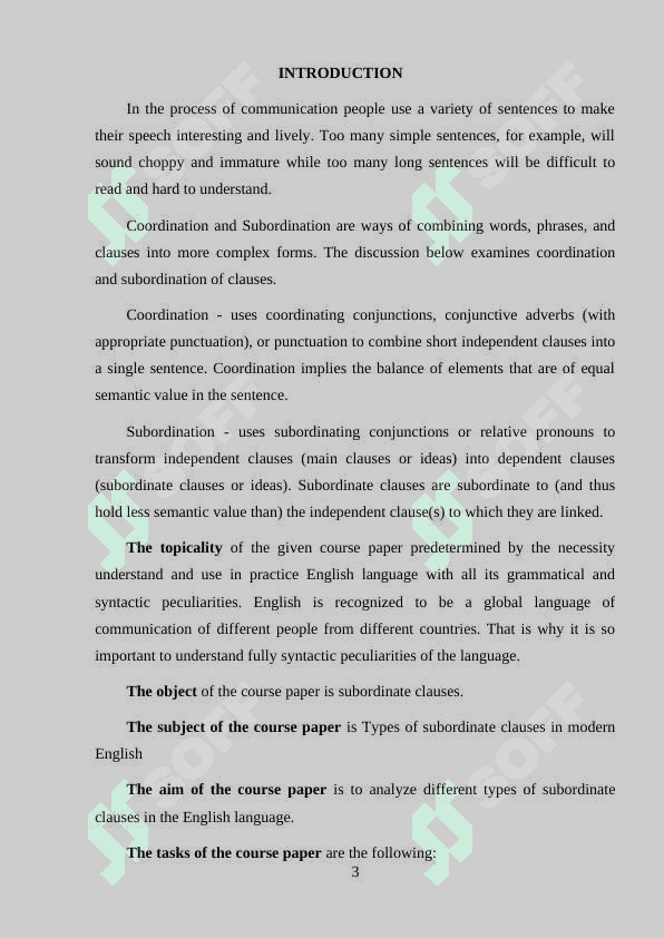 TYPES OF SUBORDINATE CLAUSES IN MODERN ENGLISH 3