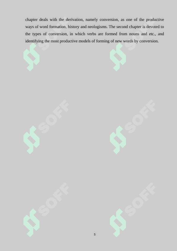 PRAGMATIC FEATURES OF INVERSION IN ENGLISH. 5
