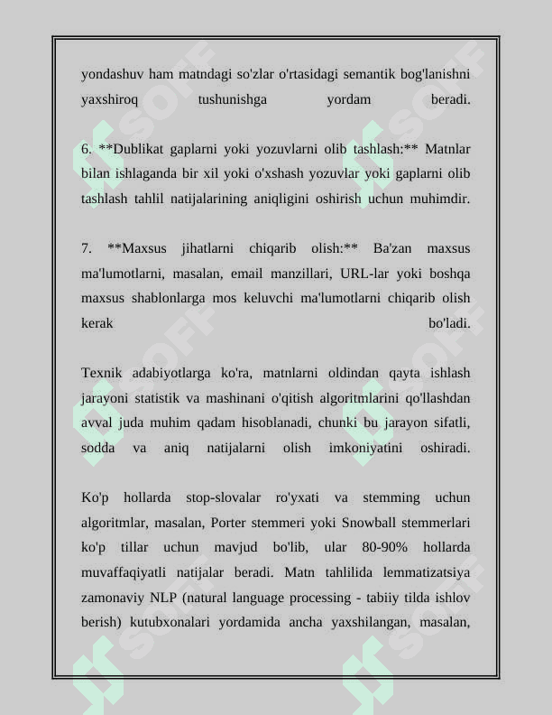 TEXT MINING USULLARINI TAXLILI 5