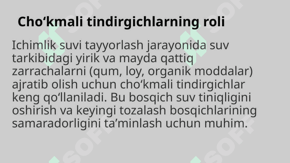 Choʻkmali tindirgichlar 4