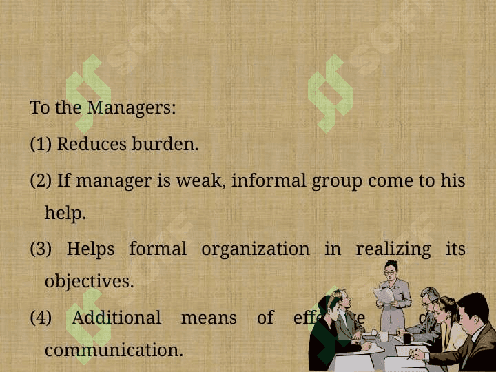 THE ORGANISATION 7