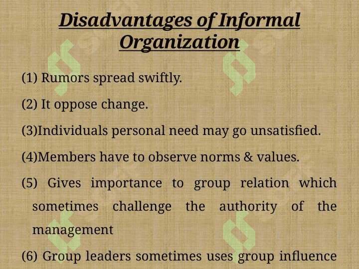 THE ORGANISATION 8