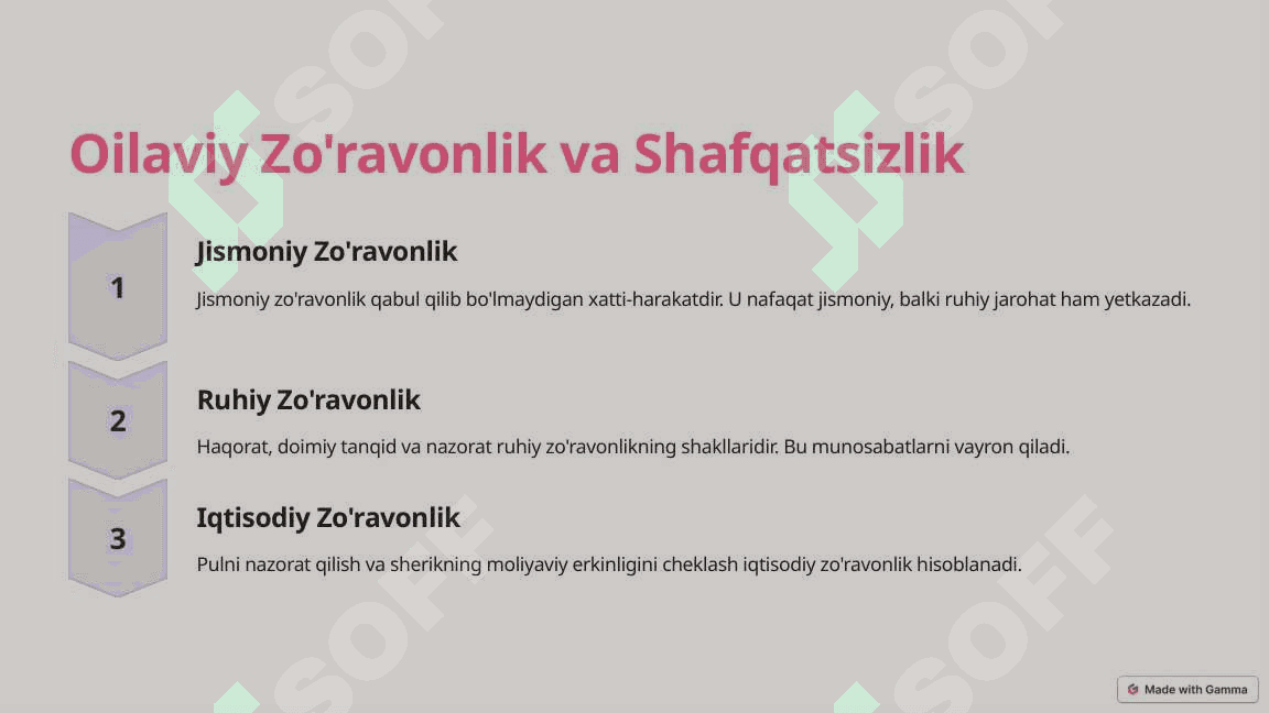 Ajrimga Sabab Bo'luvchi Omillar 4