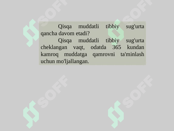Hayotni qisqa muddatli  sug‘urtalash 7