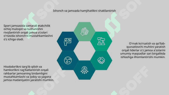 Sport jamoasidagi yetakchilik 4