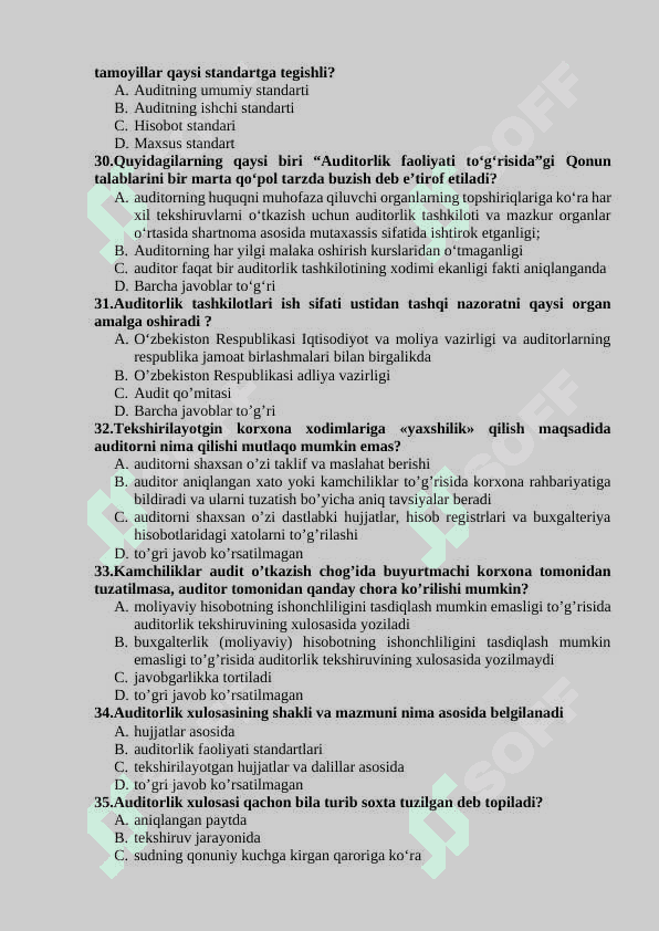 AUDIT FANIDAN TEST 6