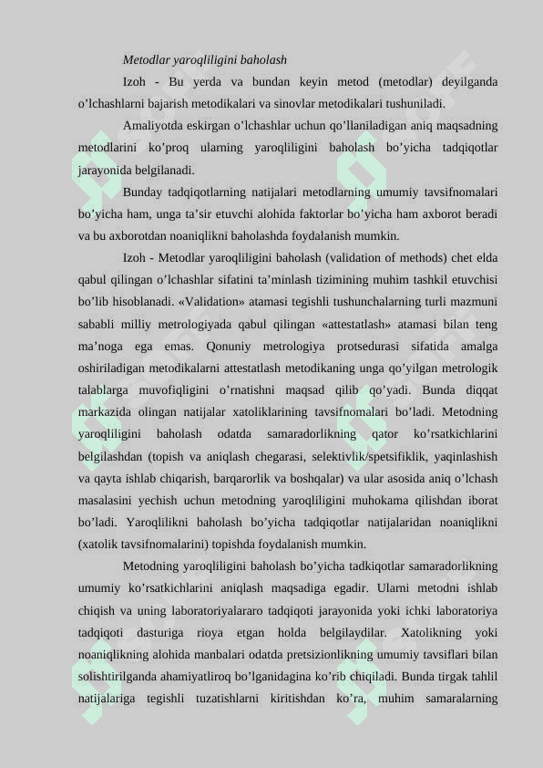 O’lchashlar noaniqligi 4