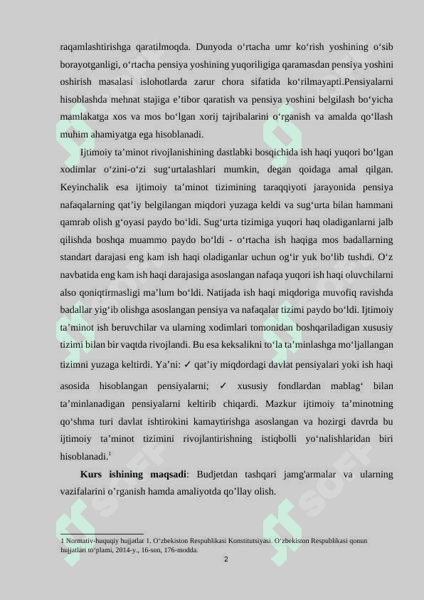 BUDJETDAN TASHQARI JAMG'ARMALAR VA ULARNING VAZIFALARI. 3