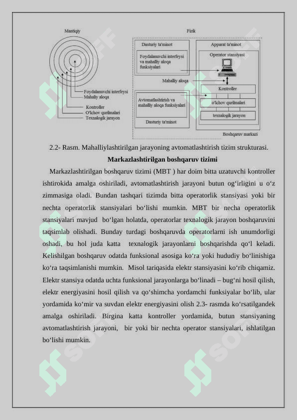 Avtomatlashtirish tizimi turlari 3