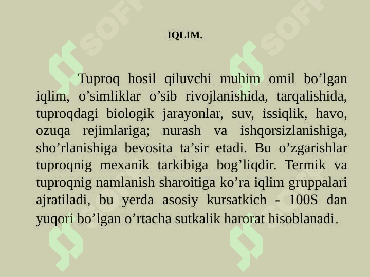 Cho‘l zonasining tuproqlari 7