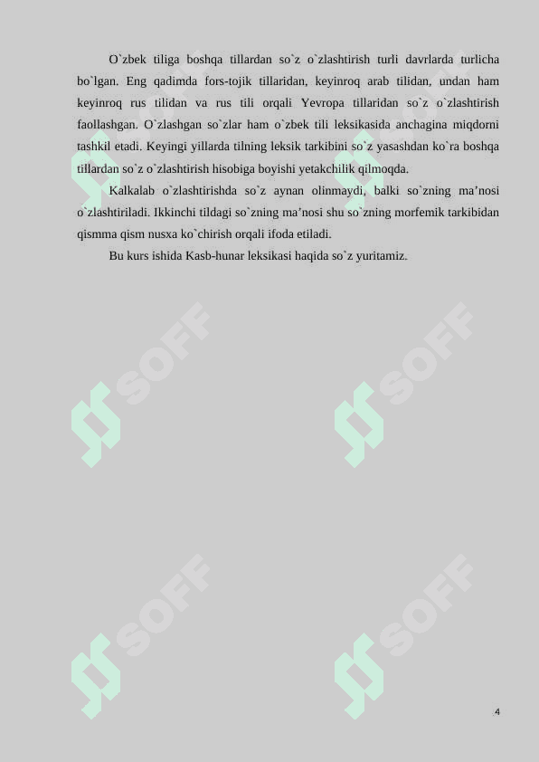 kasb-hunar leksikasi 4