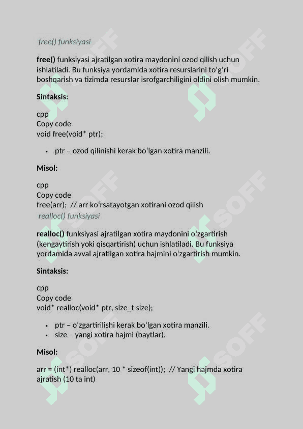 Dasturlash fanidan mustaqil ish 4