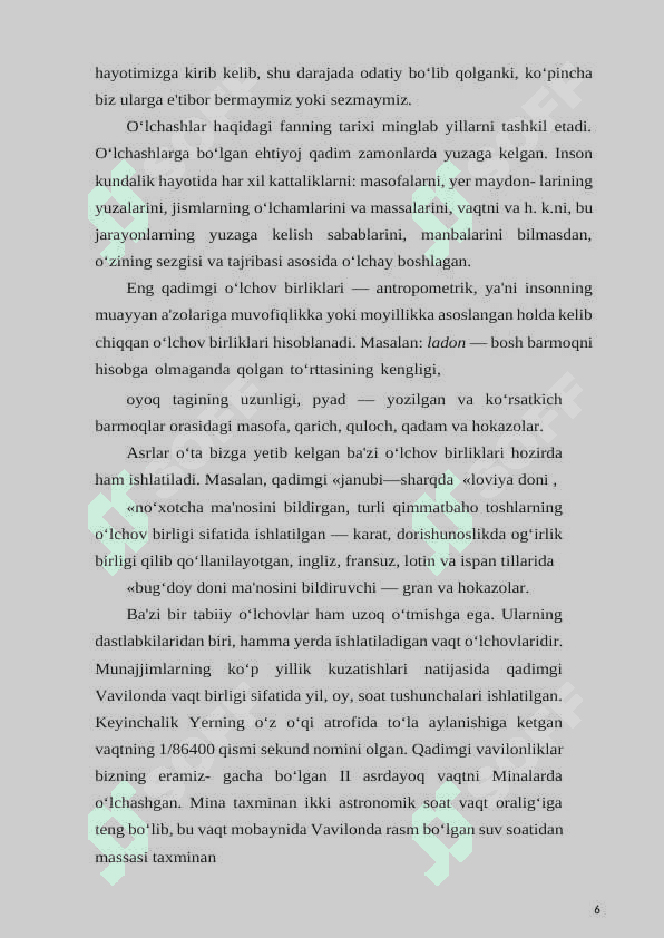 Elektr kattaliklarni diskiret usulda o’lchash 6