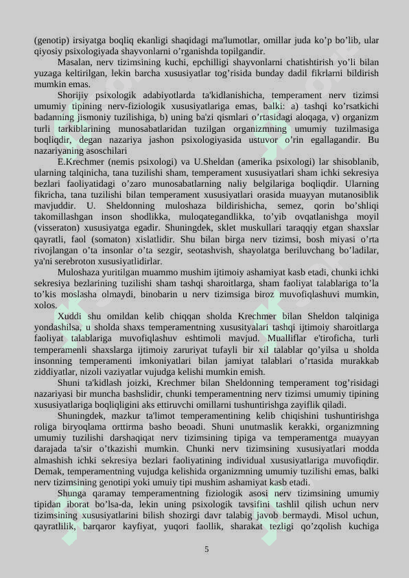 UMUMIY PSIXOLOGIYA 5