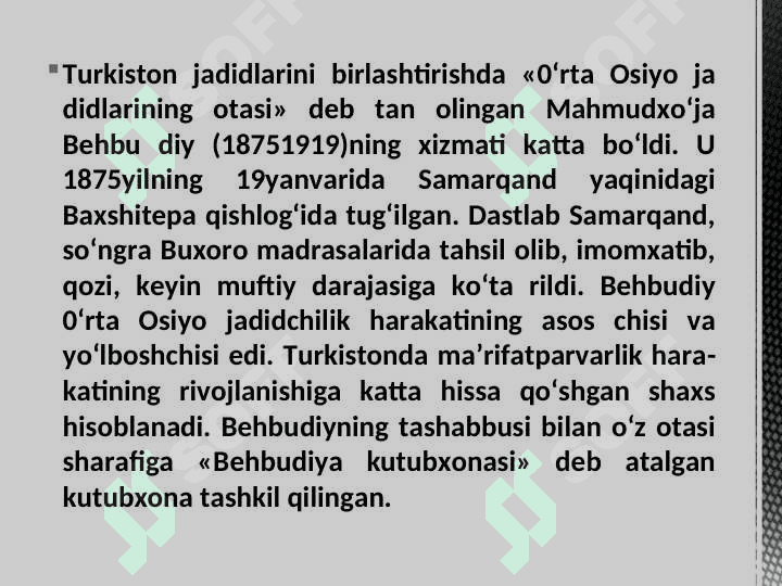 JADIDLAR, ULARNING DASTURlY MAQSADI VA VAZIFALARI 7