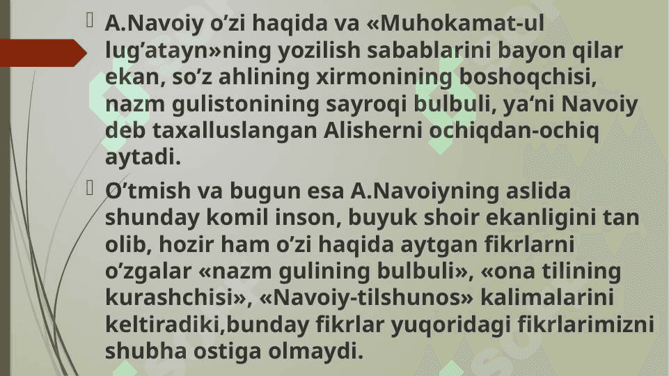 Muhokamat-lug'atayn shakldosh so'zlar 3