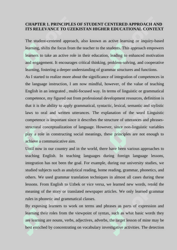 DEVELOPING HIGH SCHOOL LEARNERS' COMMUNICATION SKILLS THROUGH STUDENT-CENTERED APPROACH 7