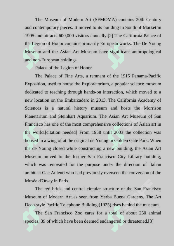 Culture of San Francisco 2