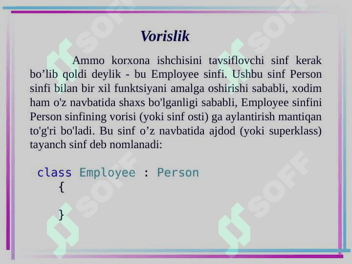 Vorislik 3