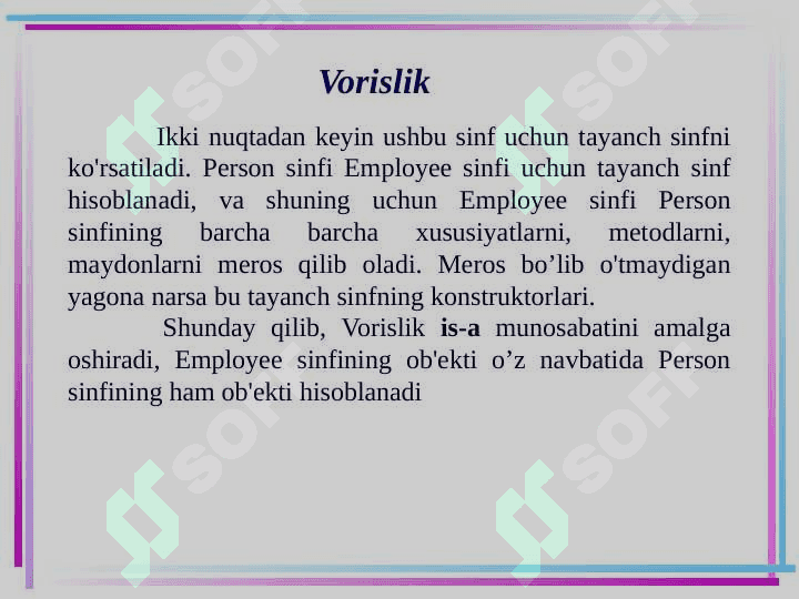 Vorislik 4