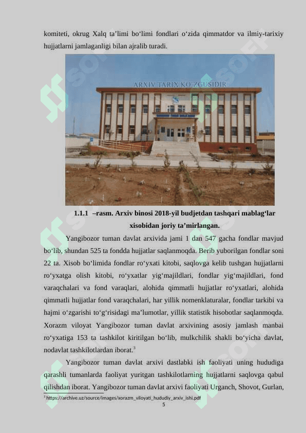 Yangibozor tuman arxivining tarixi 5