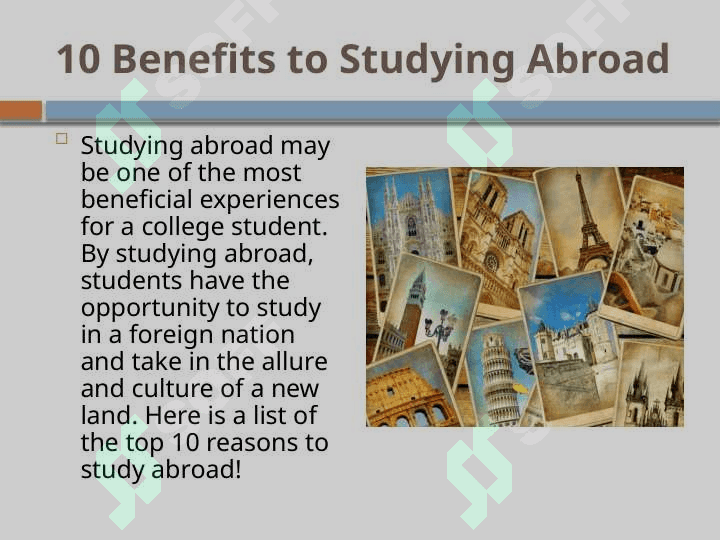 Studying Abroad 2