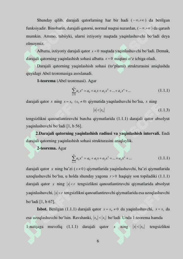 TEYLOR FORMULASI VA UNING TATBIQLARI 6