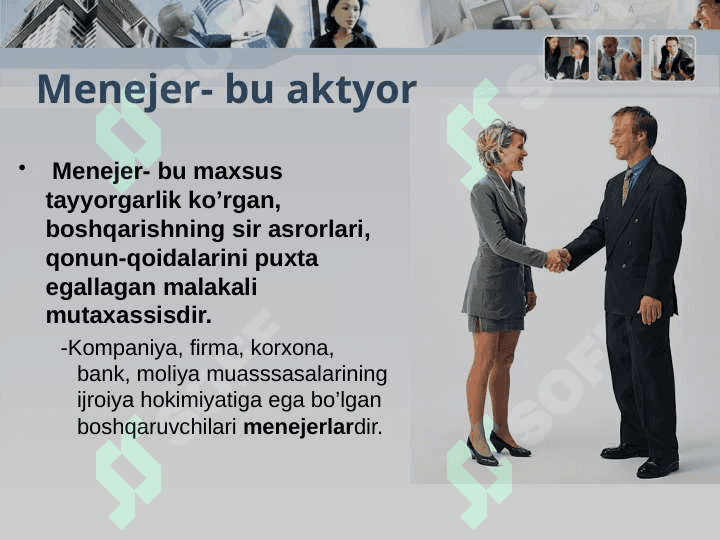 Menejer va raxbarlik uslubi 3