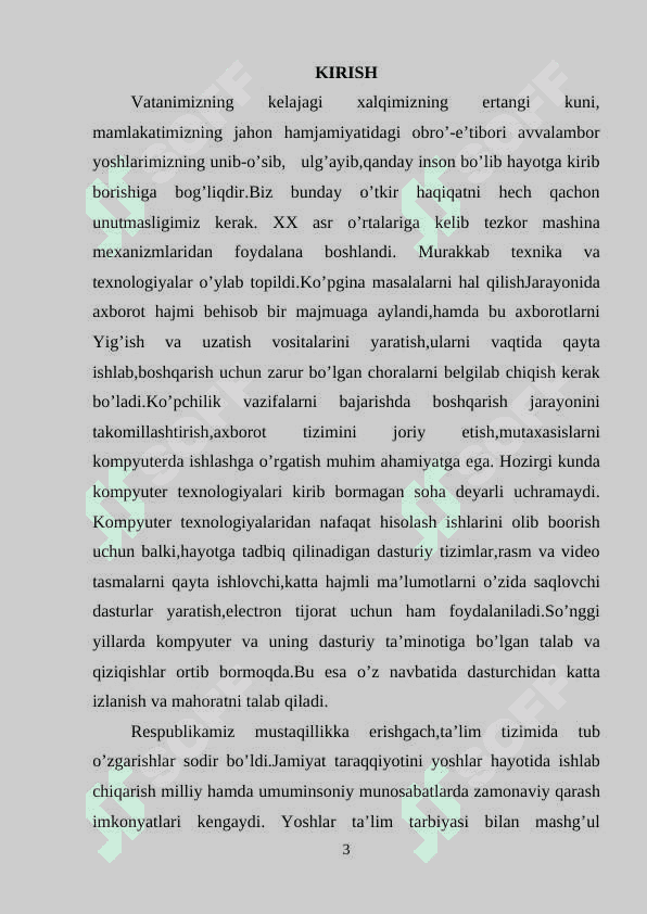 Fayllar bilan ishlash metodlari 3