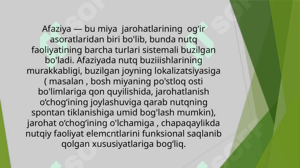Akustik-gnostic sensor afaziya 2