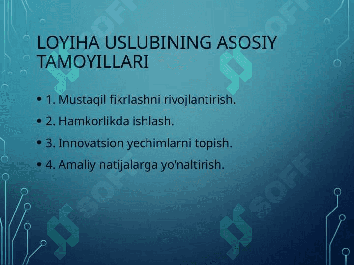 Loyiha uslubi 2