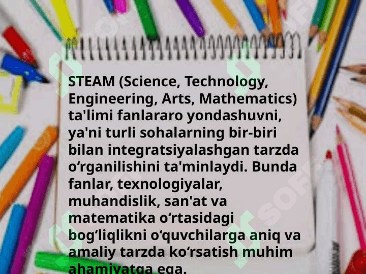 STEAM TA’LIM TIZIMIDA   INTEGRATSION YONDASHUV 2