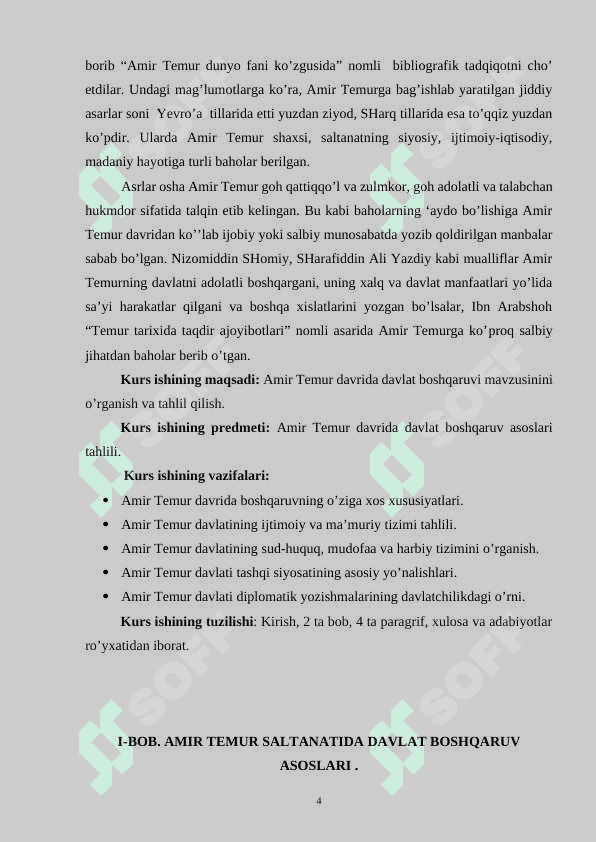 AMIR TEMUR DAVRIDA DAVLAT BOSHQARUVI 4