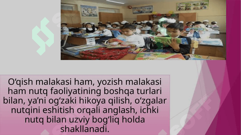Savod o‘rgatish metodikasining maqsad va vazifalari. 5