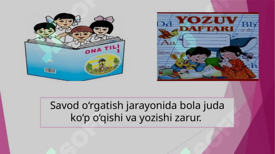 Savod o‘rgatish metodikasining maqsad va vazifalari. 7