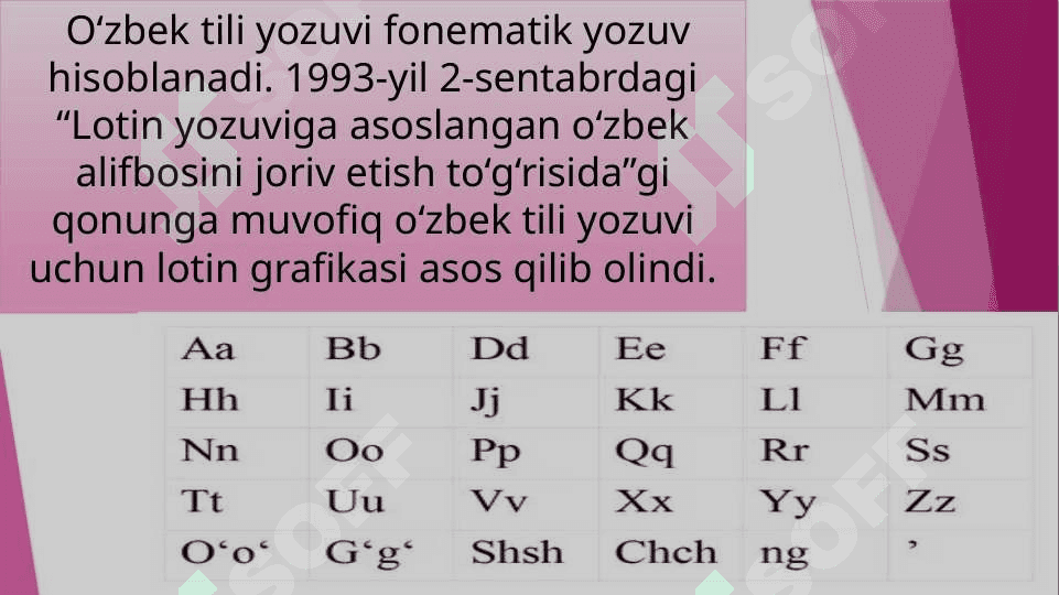 Savod o‘rgatish metodikasining maqsad va vazifalari. 8