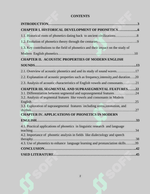 THEORETICAL PHONETICS  OF MODERN ENGLISH 2