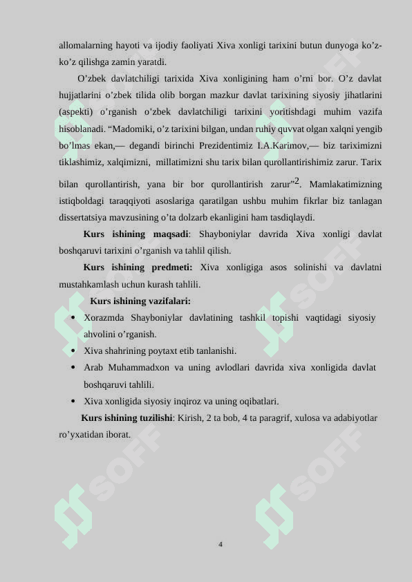 Shayboniylar davrida Xiva xonligi davlat boshqaruvi tarixi 4