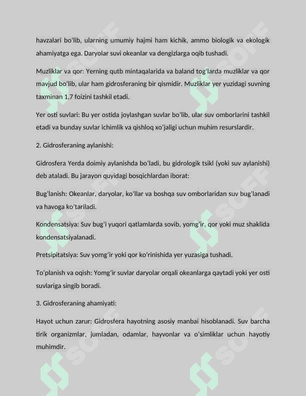 Yerning geografik qobigʻi 8
