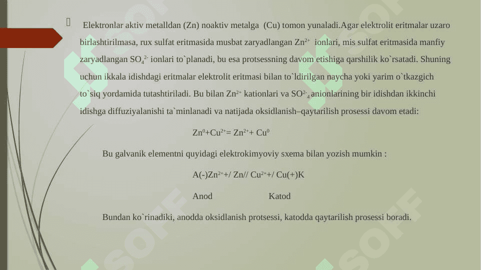 Galvanik elementlar 4