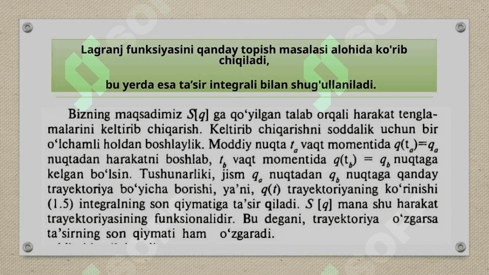 LAGRANJ FUNKSIYASI. 3