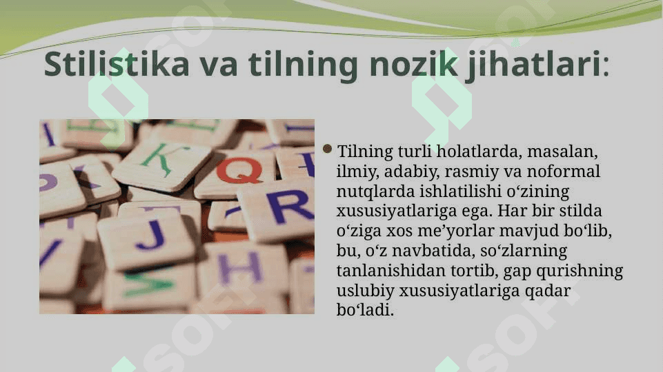ADABIY TIL ME`YORLARI. 7