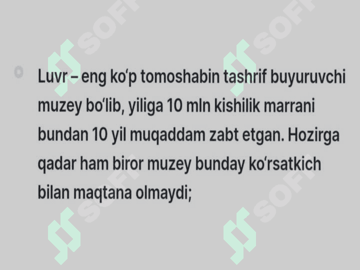 Jahon muzeylari 8