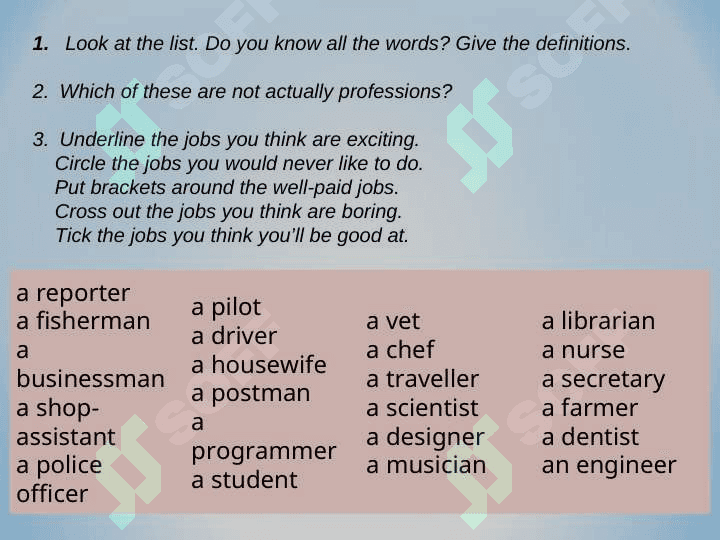 Career Choice 2