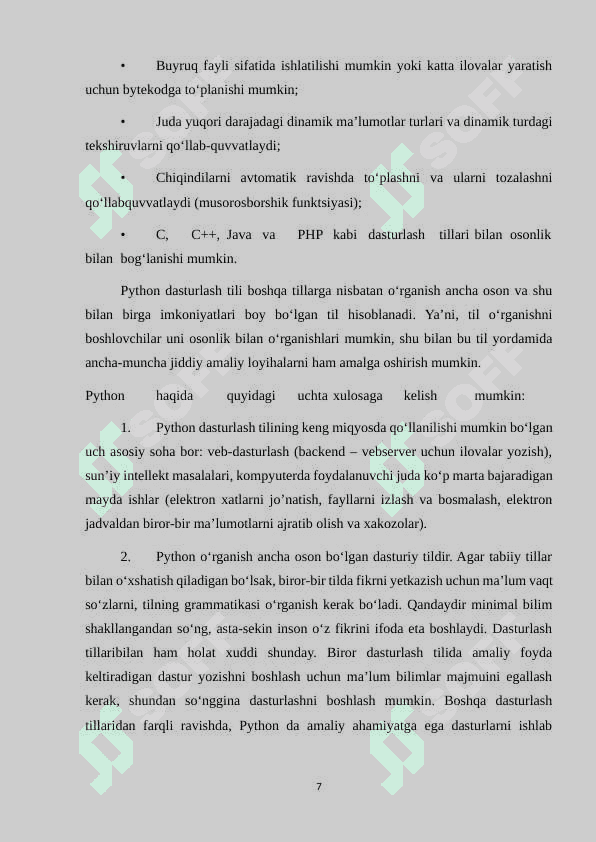 Python dasturlash tilida chat dasturini yaratish 7