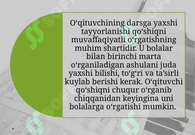 QO’SHIQ O’RGANISH USLUBLAR. 7