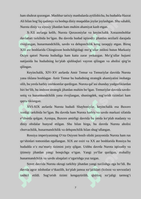 TURKISTON-NUROTA OKURUGI 6