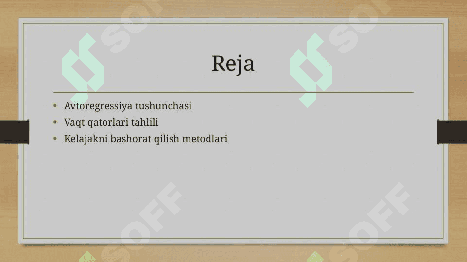 Autoregressiya 2